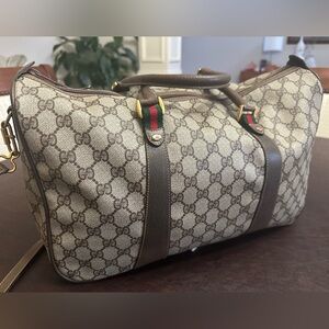GUCCI Sherry Line GG Supreme Boston Bag 2way  39 02 041